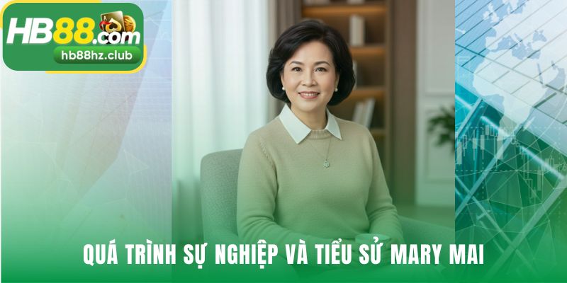 Quá trình sự nghiệp Mary Mai kết hợp học vấn và kinh nghiệm